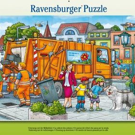 Ravensburger 61624 Çocuk 15 Parça Çöp Toplama Puzzle