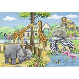Ravensburger 78066 Zoo 2x24 Parça Yapboz