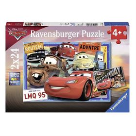 Ravensburger 78196 2x24 Parça WD Cars Çocuk Puzzle