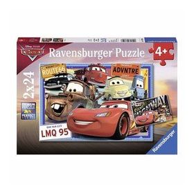 Ravensburger 78196 2x24 Parça WD Cars Çocuk Puzzle