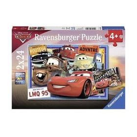Ravensburger 78196 2x24 Parça WD Cars Çocuk Puzzle