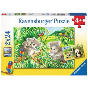 Ravensburger 78202 Koalas Pandas 2x24 Parça Puzzle