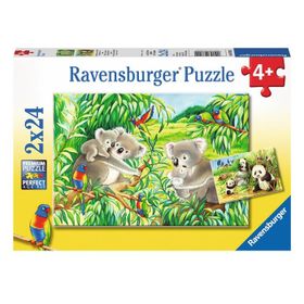 Ravensburger 78202 Koalas Pandas 2x24 Parça Puzzle