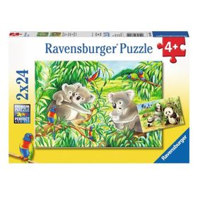 Ravensburger 78202 Koalas Pandas 2x24 Parça Puzzle
