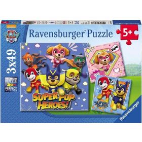 Ravensburger 80366 Paw Patrol 3x49 Parça Puzzle