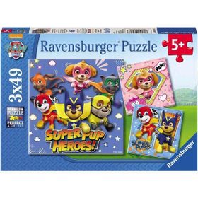 Ravensburger 80366 Paw Patrol 3x49 Parça Puzzle