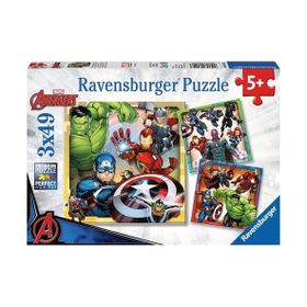 Ravensburger 80403 Marvel Avengers 3x49 Parça Puzzle