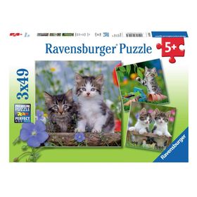 Ravensburger 80465 Tiger Babies 3x49 Parça Puzzle