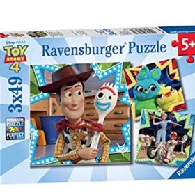 Ravensburger 80670 WD Toy Story 4 3x49 Parça Puzzle
