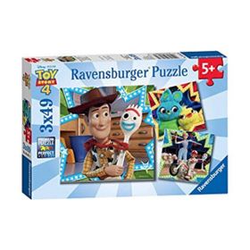 Ravensburger 80670 WD Toy Story 4 3x49 Parça Puzzle