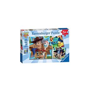 Ravensburger 80670 WD Toy Story 4 3x49 Parça Puzzle