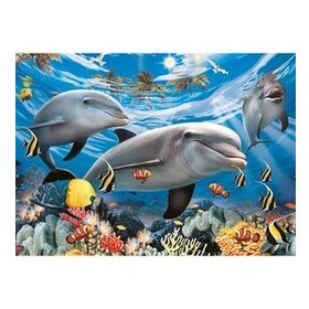 Ravensburger 95933 60 Parça Yunuslar Çocuk Puzzle