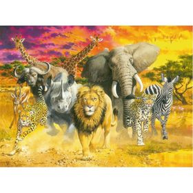 Ravensburger African Animals 500 Parça Puzzle