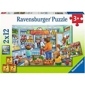 Ravensburger Alışverişe Gidiyoruz 24 Parça Puzzle