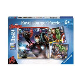 Ravensburger Avengers Kare 3X49 Parça Puzzle