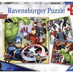 Ravensburger Avengers Kare 3X49 Parça Puzzle