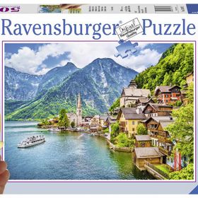 Ravensburger Avusturya'da Bir Köy Hallstatt 500 Parça Puzzle