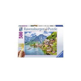 Ravensburger Avusturya'da Bir Köy Hallstatt 500 Parça Puzzle