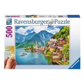 Ravensburger Avusturya'da Bir Köy Hallstatt 500 Parça Puzzle