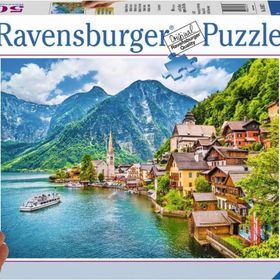 Ravensburger Avusturya'da Bir Köy Hallstatt 500 Parça Puzzle