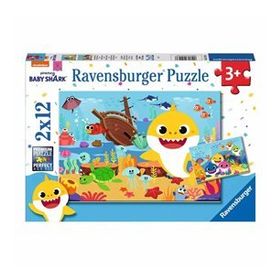 Ravensburger Baby Shark 2x12 Parça Puzzle