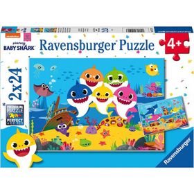 Ravensburger Baby Shark 2x24 Parça Puzzle