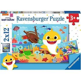 Ravensburger Baby Shark 2x24 Parça Puzzle