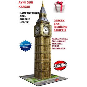 Ravensburger Big Ben Gerçek Saatli 216 Parça 3D Puzzle