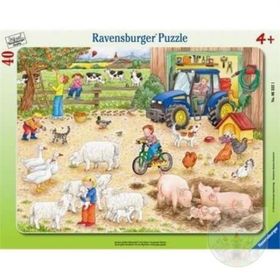 Ravensburger Büyük Çiftlik 40 Parça Çocuk Puzzle