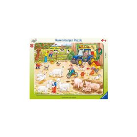 Ravensburger Büyük Çiftlik 40 Parça Çocuk Puzzle