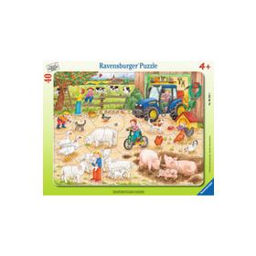 Ravensburger Büyük Çiftlik 40 Parça Çocuk Puzzle