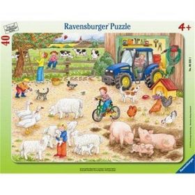 Ravensburger Büyük Çiftlik 40 Parça Çocuk Puzzle