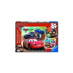 Ravensburger Cars 2 3 x 49 Parça Puzzle