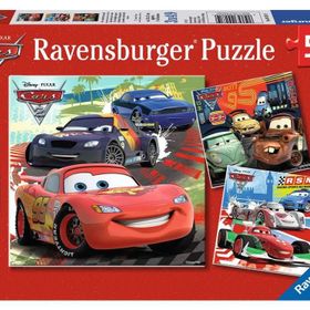 Ravensburger Cars 2 3 x 49 Parça Puzzle