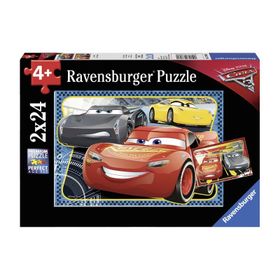 Ravensburger CARS3 2x24 Parça Çocuk Puzzle