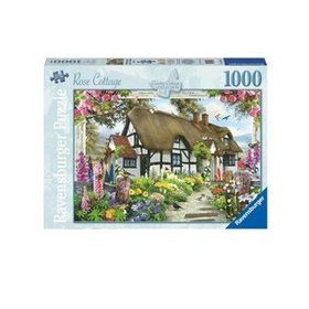 Ravensburger Çiçekli Kulübe 1000 Parça Puzzle