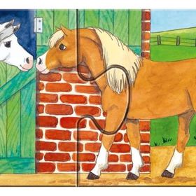 Ravensburger Çiftlik 9x2 İlk Puzzle