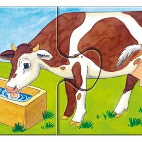 Ravensburger Çiftlik 9x2 İlk Puzzle