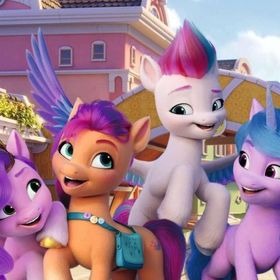 Ravensburger Çocuk 05235-MY Little Pony Filmi - 2X24 Parça Puzzle