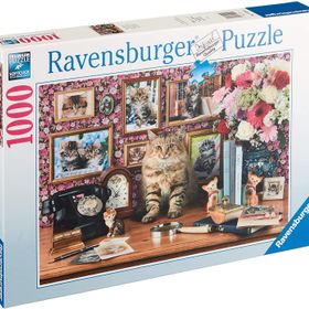 Ravensburger Cute Kitty 1000 Parça Puzzle