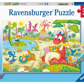 Ravensburger Dino Dostlar 2x12 Parçalı Puzzle