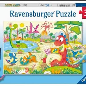 Ravensburger Dino Dostlar 2x12 Parçalı Puzzle