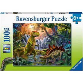 Ravensburger Dinosaur Oasis 100 Parça Puzzle