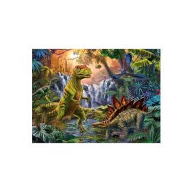 Ravensburger Dinosaur Oasis 100 Parça Puzzle