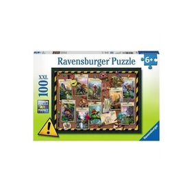 Ravensburger Dinosaurs 108680 100 Parça Puzzle