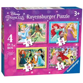 Ravensburger Disney Prenses 4 in 1-Set Puzzle