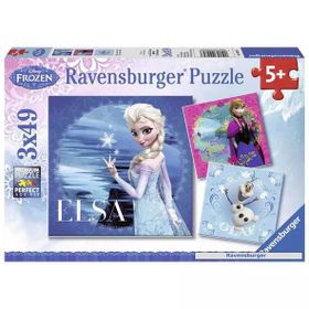 Ravensburger Frozen 3 x 49 Parça Puzzle