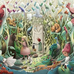 Ravensburger Gizli Bahçe 1000 Parça Puzzle