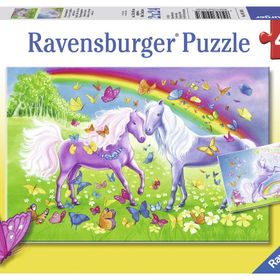 Ravensburger Gökkuşağı Atları 2x24 Parça Puzzle