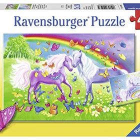 Ravensburger Gökkuşağı Atları 2x24 Parça Puzzle